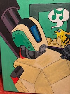 Bastian Overwatch A3 Painting - WeavieWhimsies