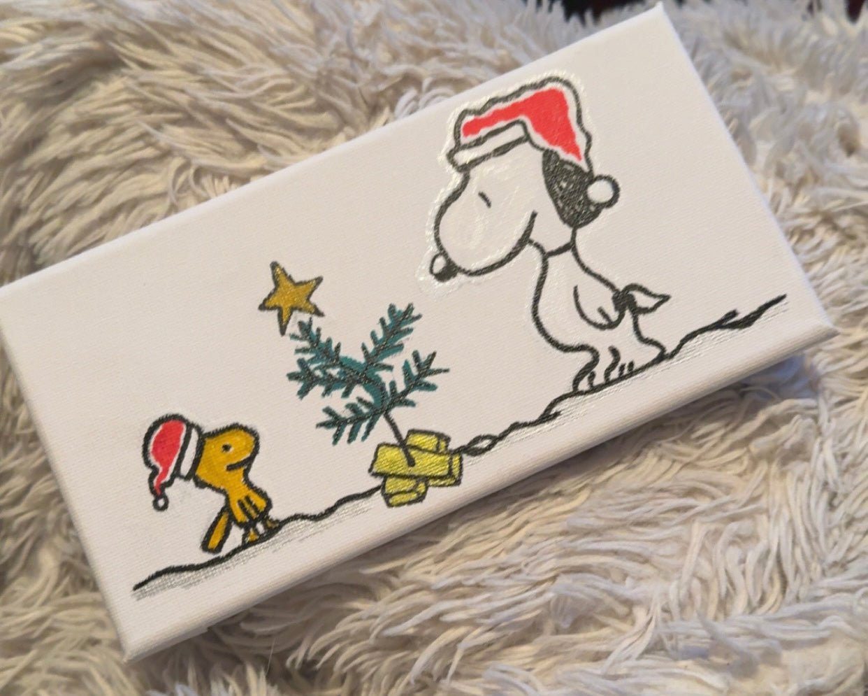 Custom Snoopy Painting - WeavieWhimsies